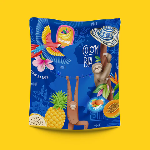 Toalla de Microfibra Pocket Colombia Puro Sabor