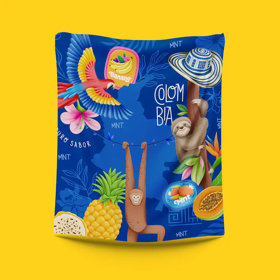 Toalla de Microfibra Pocket Colombia Puro Sabor 2