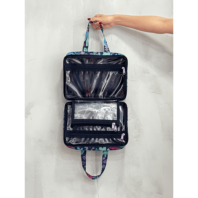 Organizador Múltiple Cactus Morado