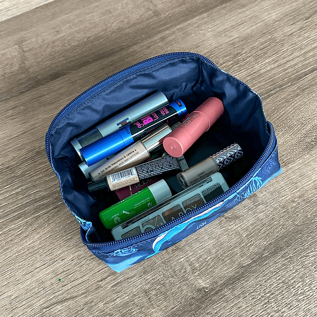 Cartuchera Rombo Cactus Morado