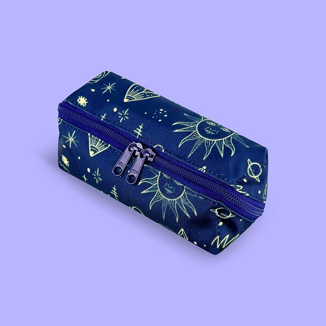 Cartuchera Rombo Sol y Luna