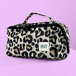 Cosmetiquera Rombo Nude Leopard / La más viral de TikTok