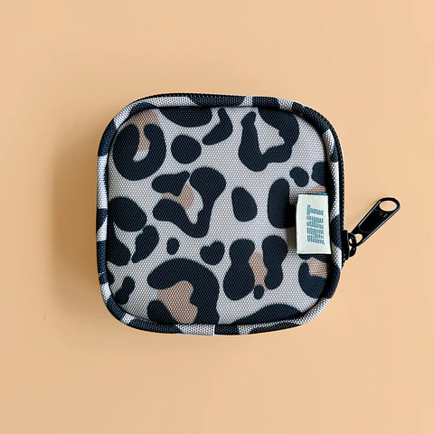 Portacables Abullonado / Mini Holder Nude Leopard