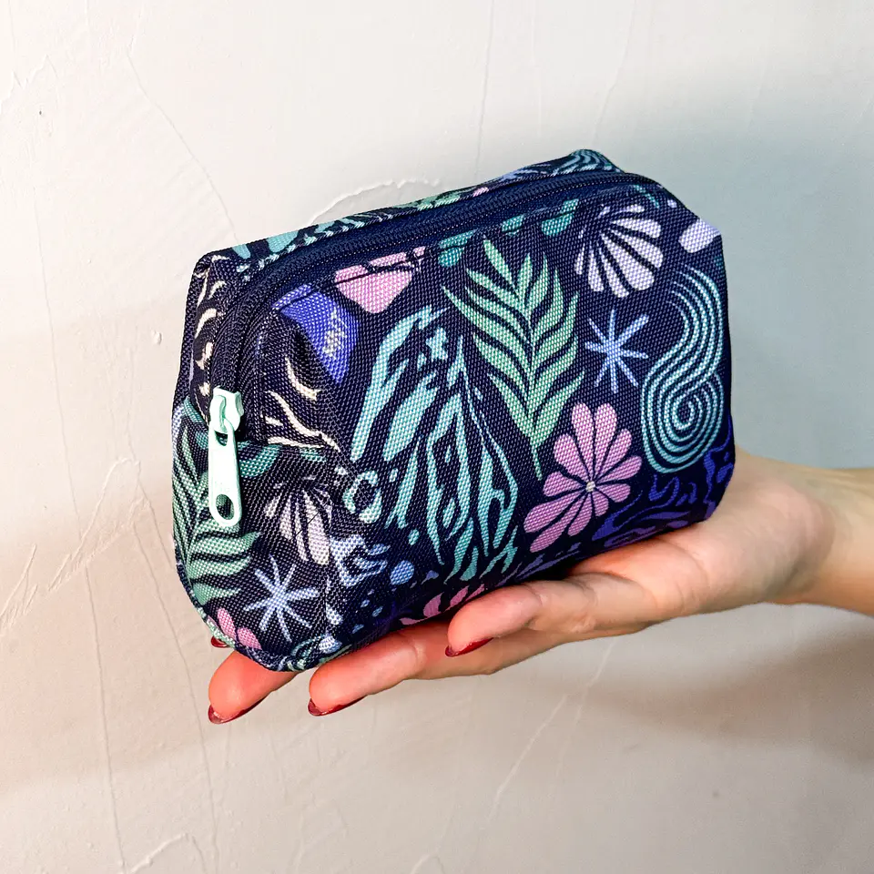 Cosmetiquera Mini Caribbean Waves Blueberry 2