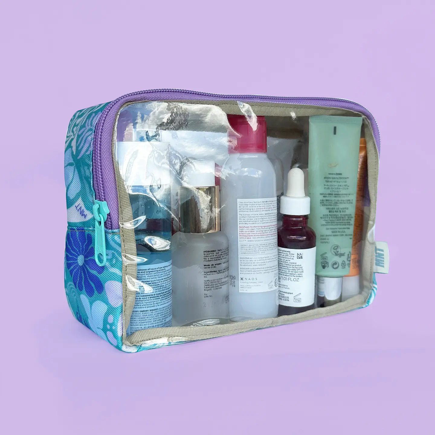 Cosmetiquera Anna Caribbean Waves Zafiro 2