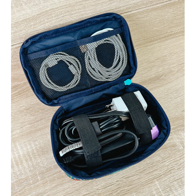 Organizador de Cables Pro Caribbean Waves Blueberry