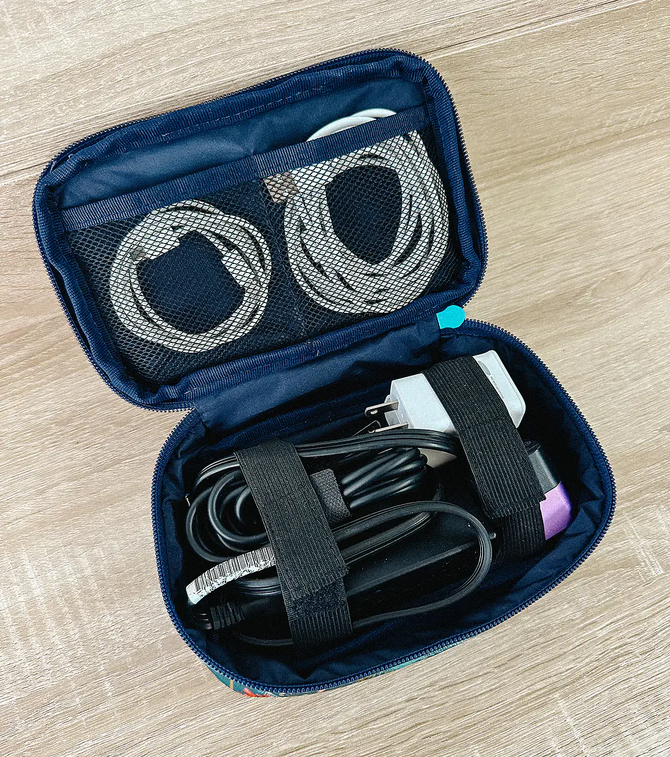 Organizador de Cables Pro Caribbean Waves Blueberry 2