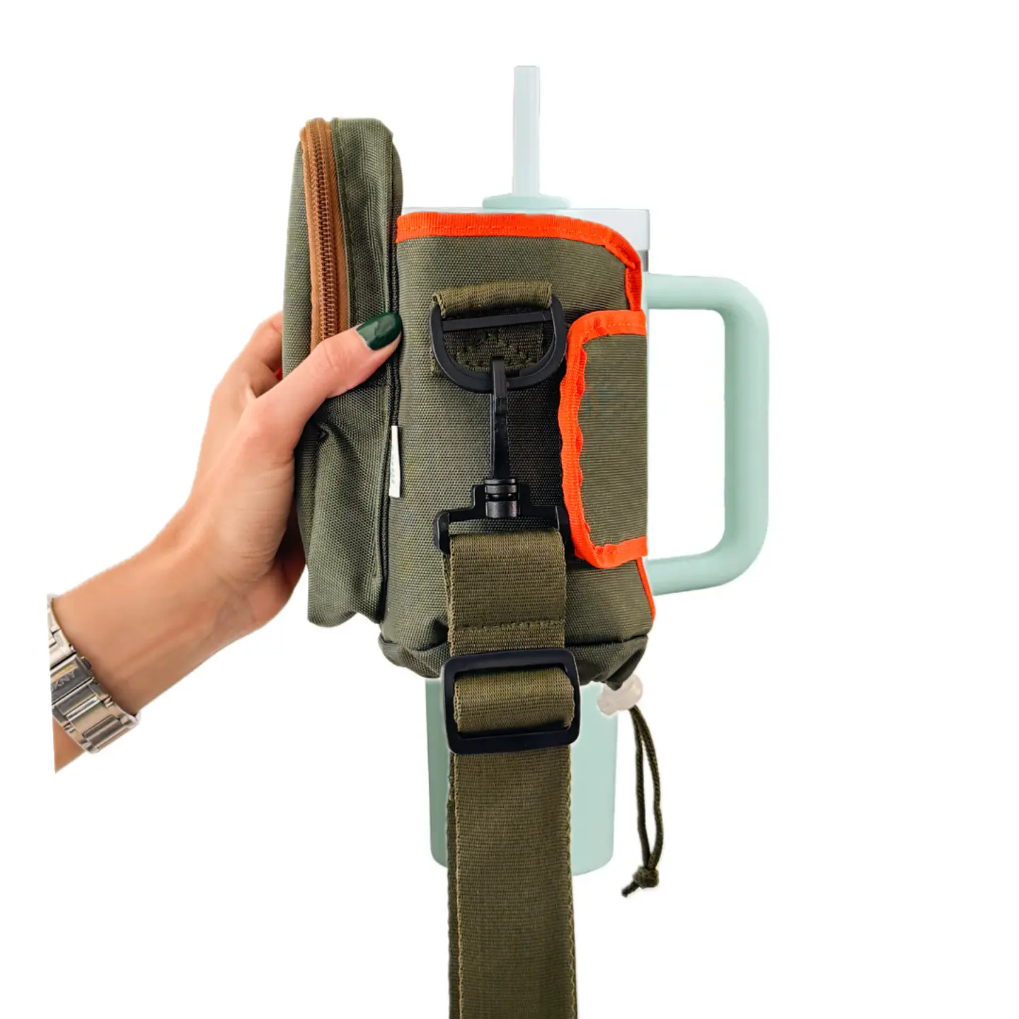 Porta Termo Stanley Verde 1