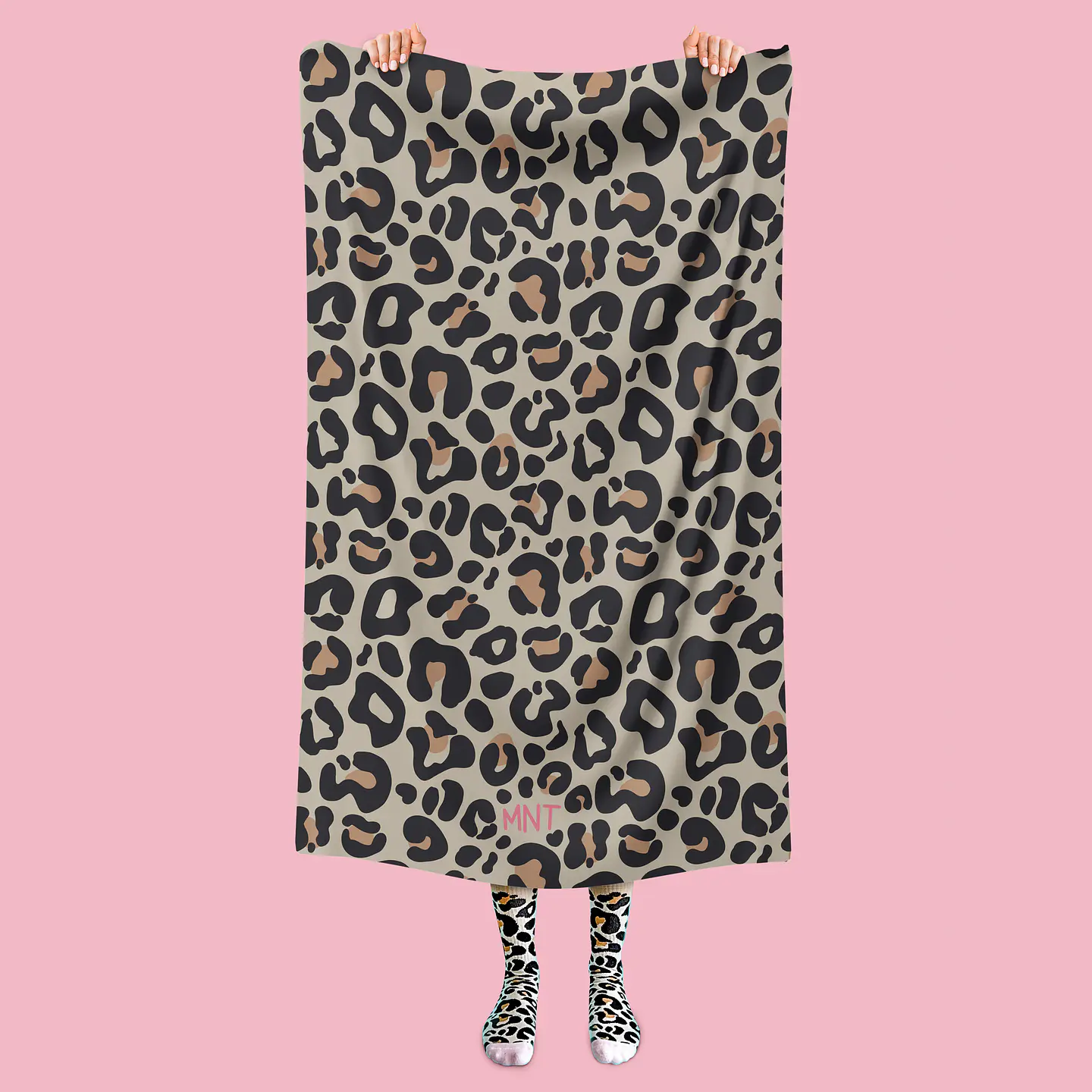 Toalla de Microfibra Nude Leopard 1