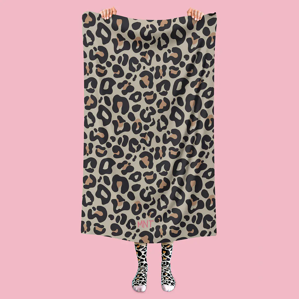 Toalla de Microfibra Nude Leopard 1