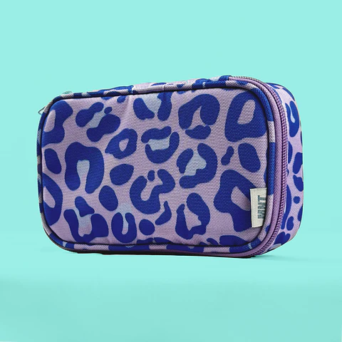 Organizador de Cables PRO Leopardo Lila