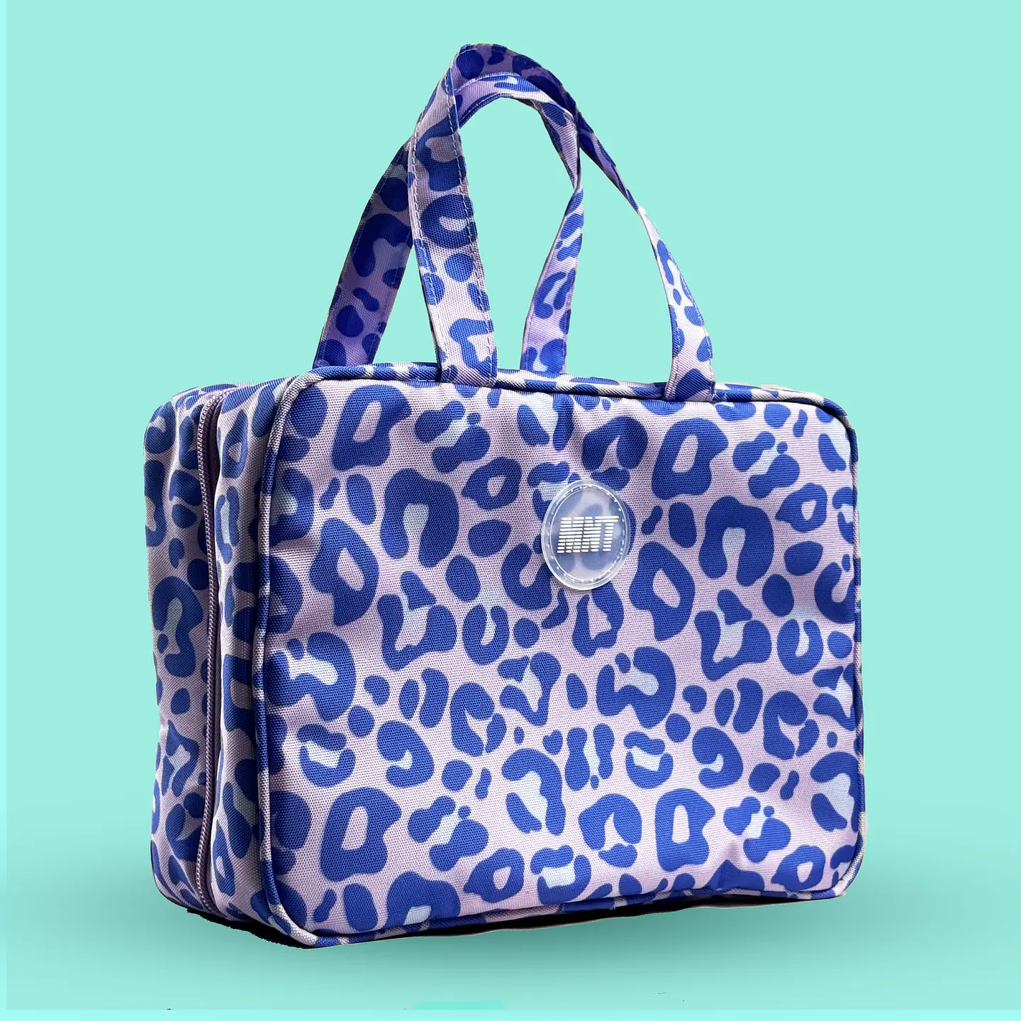 Organizador Múltiple Leopardo Lila 1