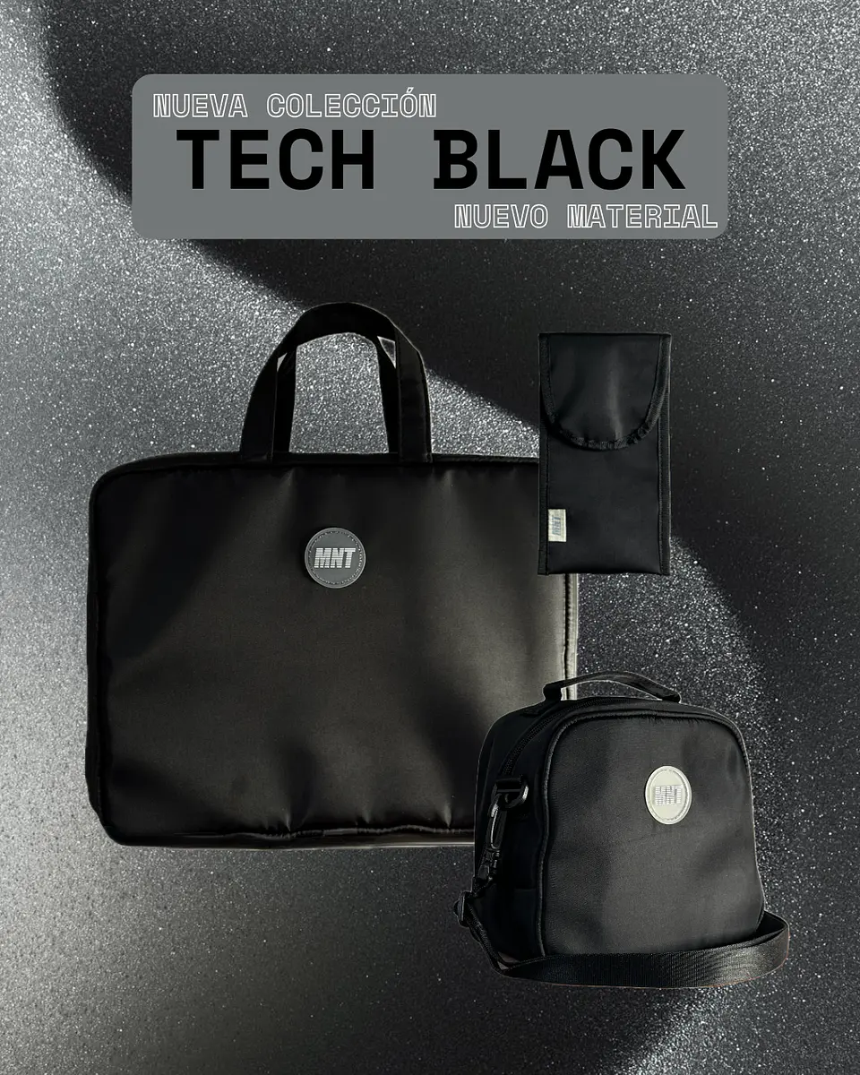Cosmetiquera Rombo Tech Black / La más viral de TikTok 5