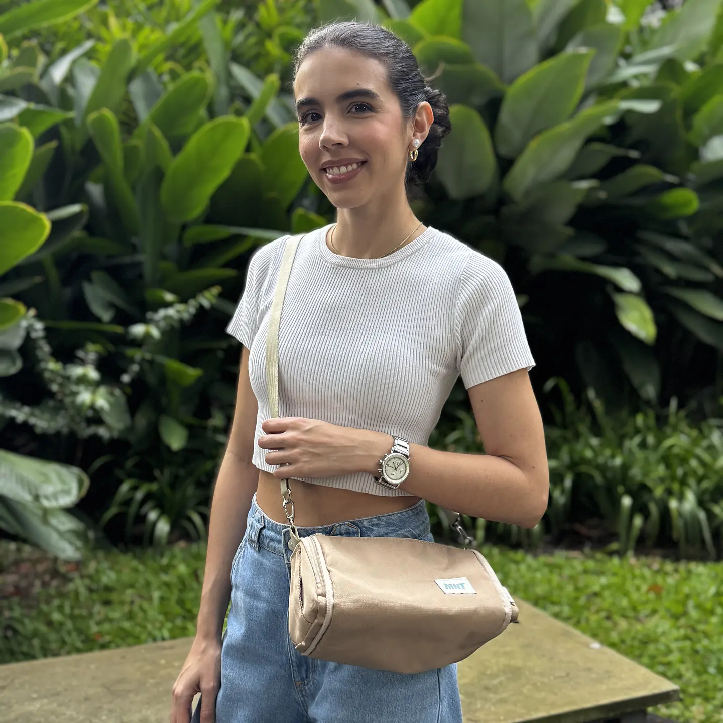 Bolso Charm Beige 9