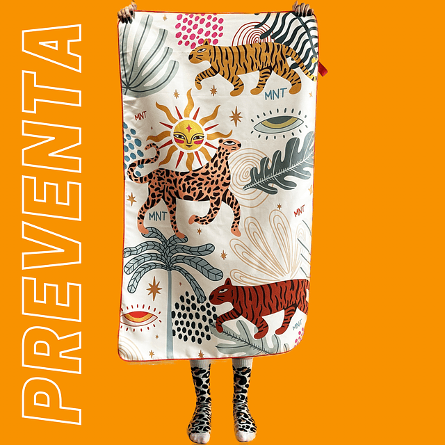 Toalla de Microfibra Safari Sunset