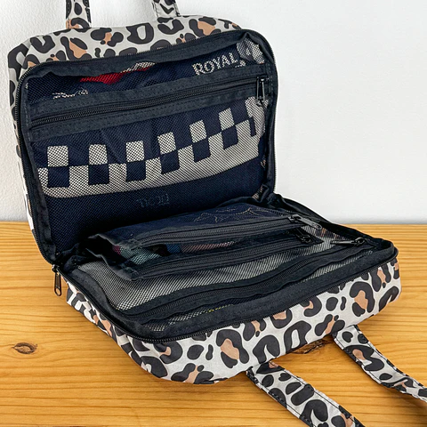 Organizador Múltiple Light Nude Leopard
