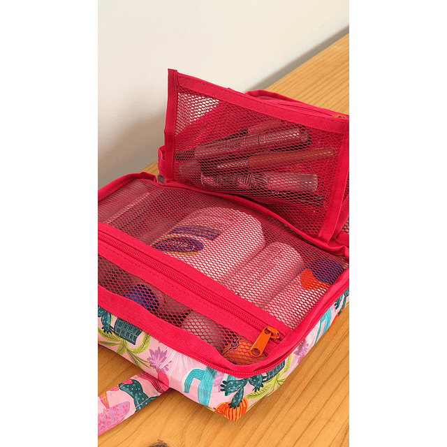 Organizador Múltiple Light Pink Cactus