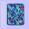 Estuche para Ipad Cactus Morado (Perfecto para Ipad o Tablet de hasta 11")