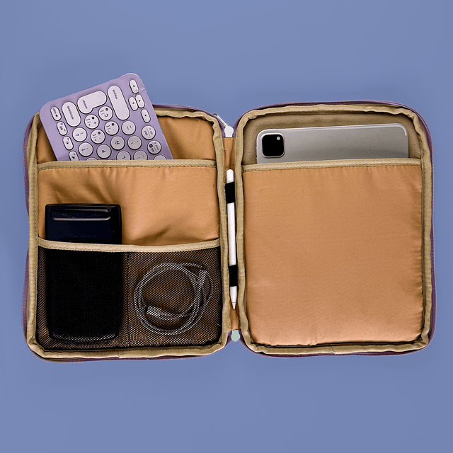 Estuche para Ipad Lavender (Perfecto para Ipad o Tablet de hasta 11")