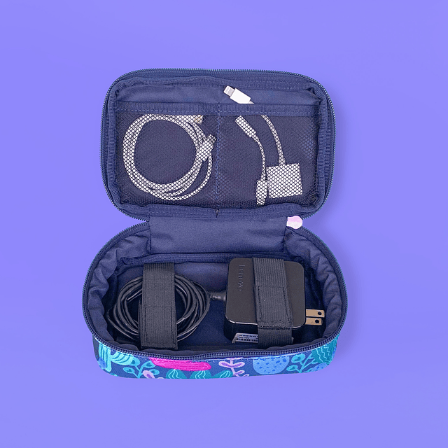 Organizador de Cables Pro Cactus Morado