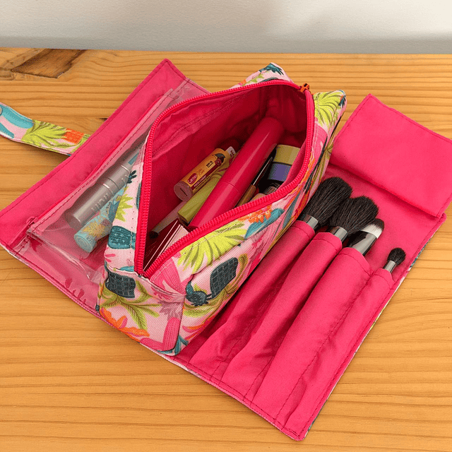 Super Cosmetiquera Pink Cactus