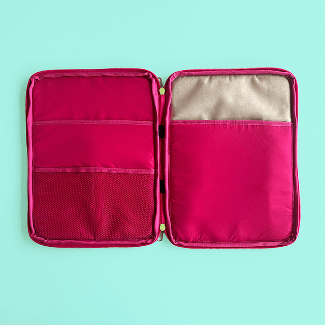 Estuche de 13" Pink Cactus (Perfecto para Ipad PRO de 12.9" o MacBook Air de 13")