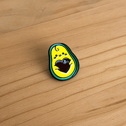 Pin Metálico Aguacate Corazón 