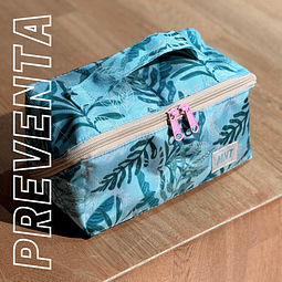 Cosmetiquera Rombo Turquoise / La más viral de TikTok