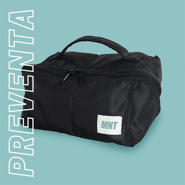 Cosmetiquera Rombo Tech Black / La más viral de TikTok