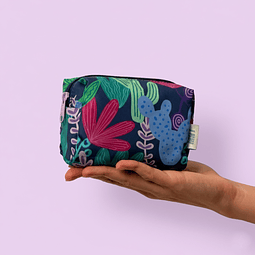 Cosmetiquera Mini Light Cactus Morado