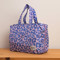 Organizador Múltiple Light Leopardo Lila