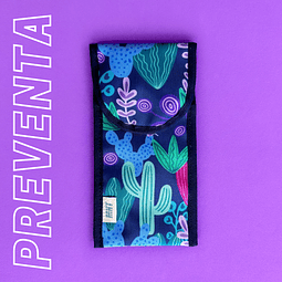 Portacepillos Cactus Morado