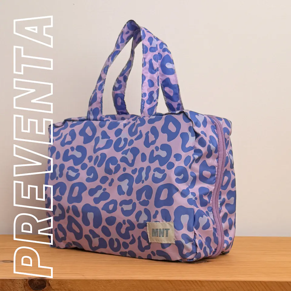 Organizador Múltiple Light Leopardo Lila 1