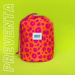 Organizador Circular Orange Leopard