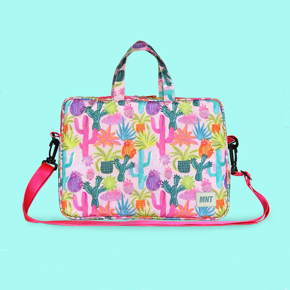 Estuche para Portátil Pink Cactus 14