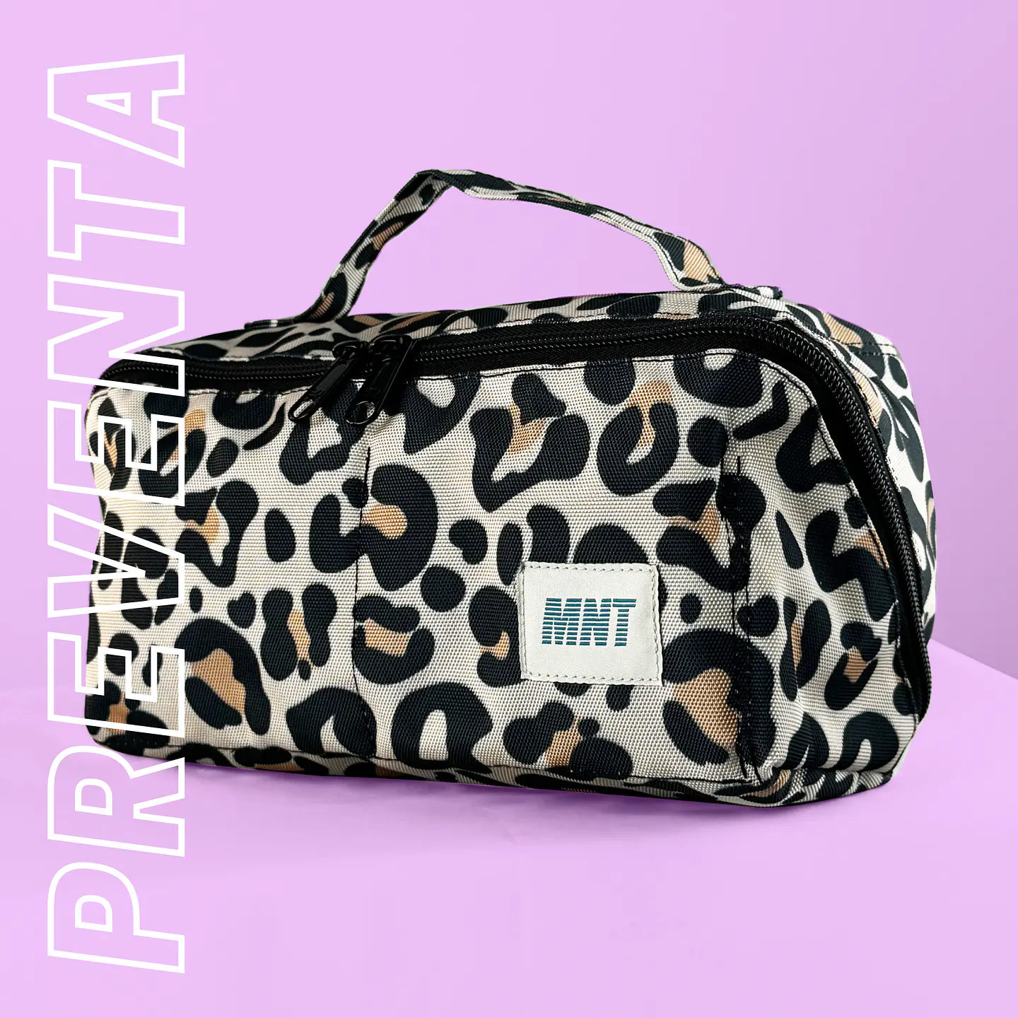 Cosmetiquera Rombo Nude Leopard / La más viral de TikTok 1