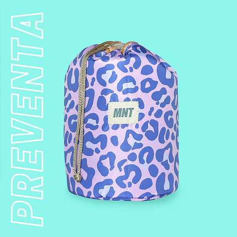 Organizador Circular Leopardo Lila
