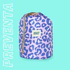 Organizador Circular Leopardo Lila
