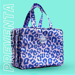 Organizador Múltiple Leopardo Lila