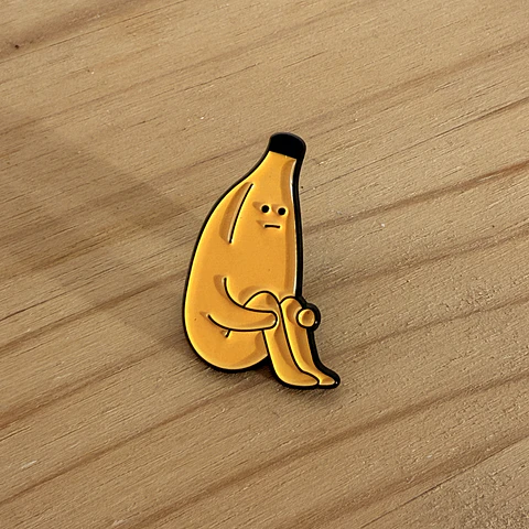 Pin Metálico Banana 