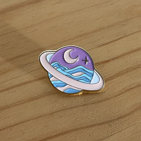 Pin Metálico Sweet Planet