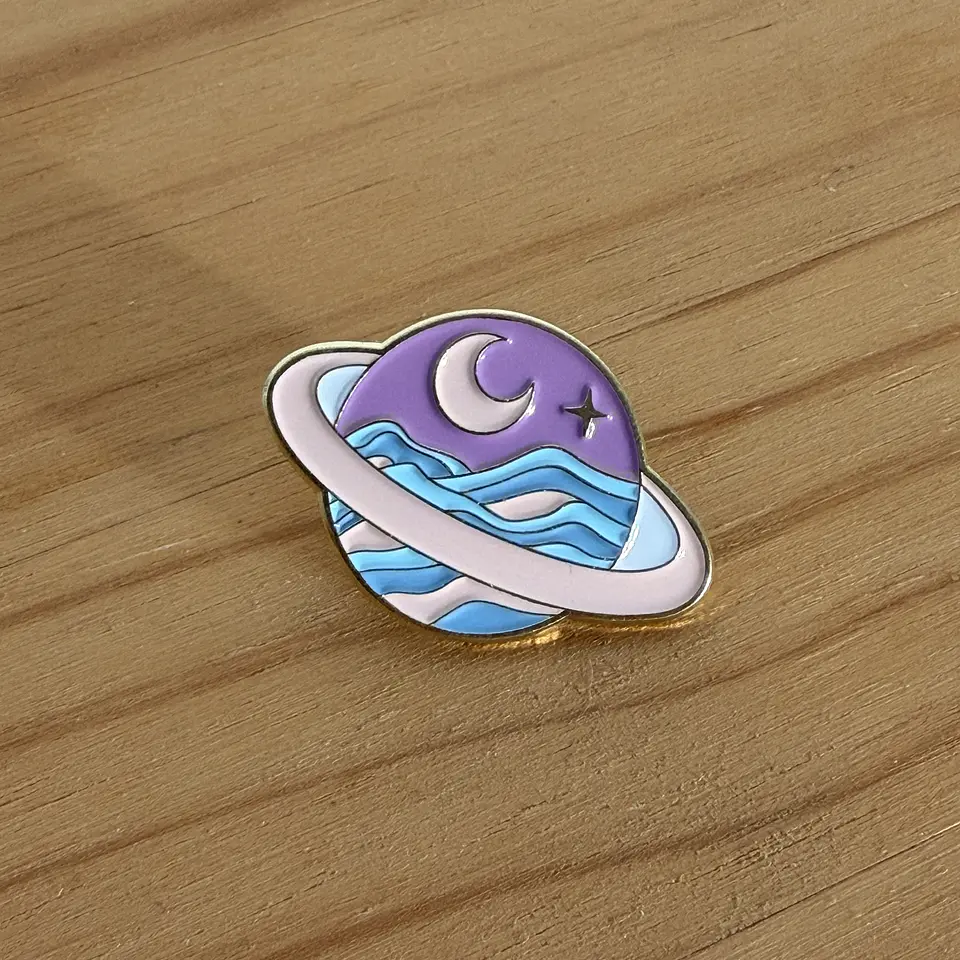 Pin Metálico Sweet Planet 1