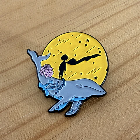 Pin metálico sueños del mar