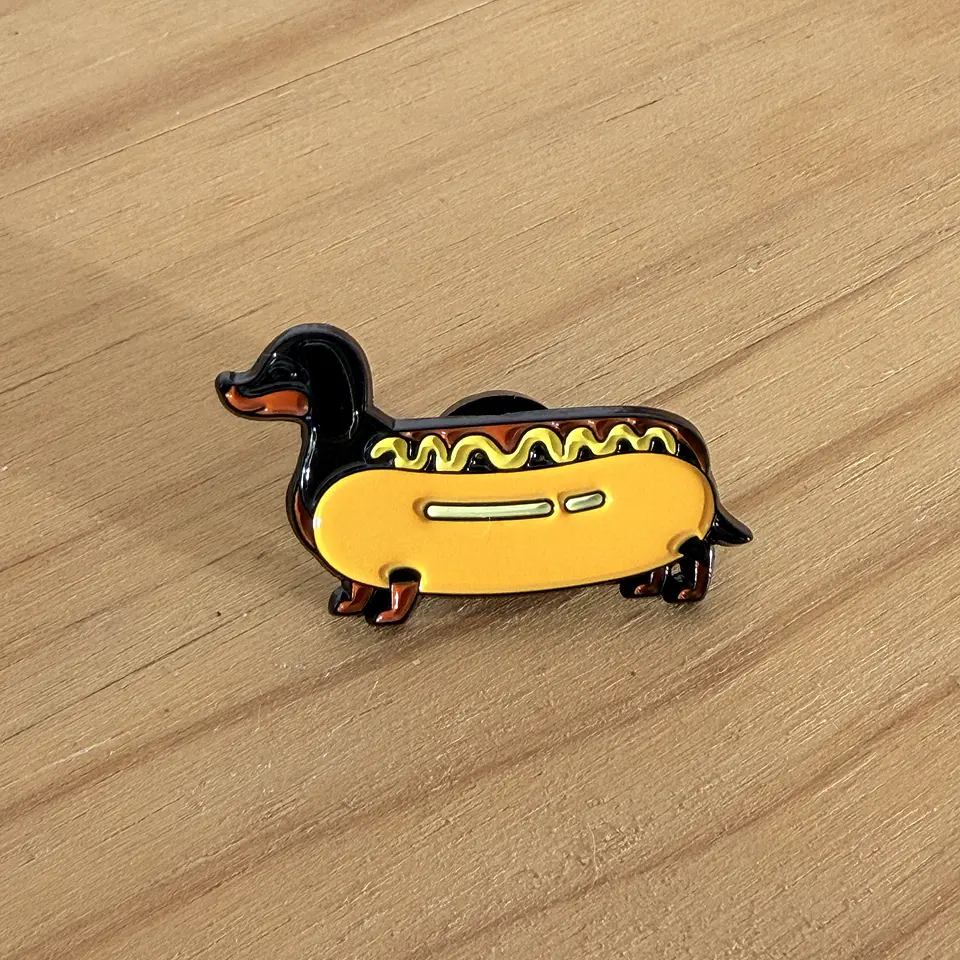 Pin metálico Hot Dog 1