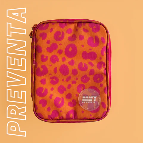 Organizador de Lapiceros Orange Leopard