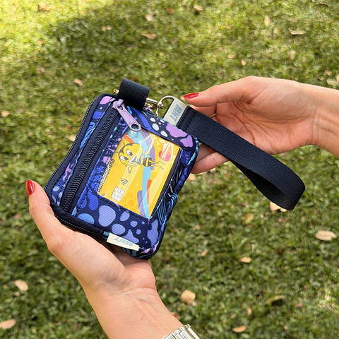 Iris Wallet Caribbean Waves Blueberry