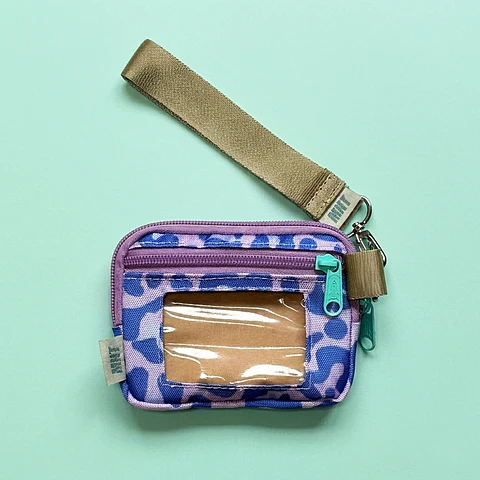 Iris Wallet Leopardo Lila