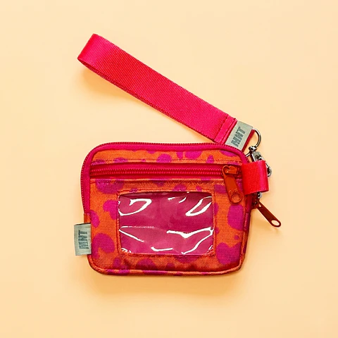 Iris Wallet Orange Leopard