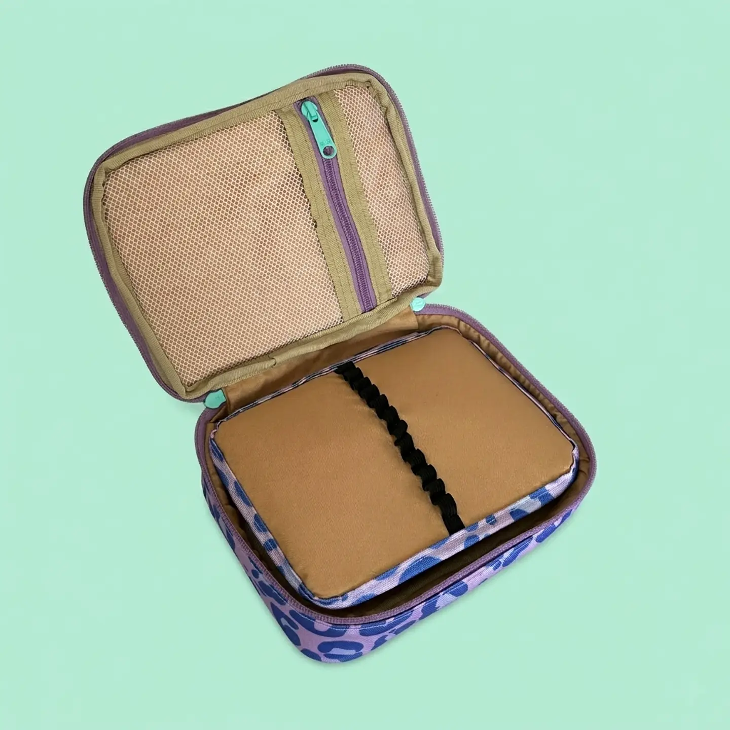 Organizador de Lapiceros Leopardo Lila 3