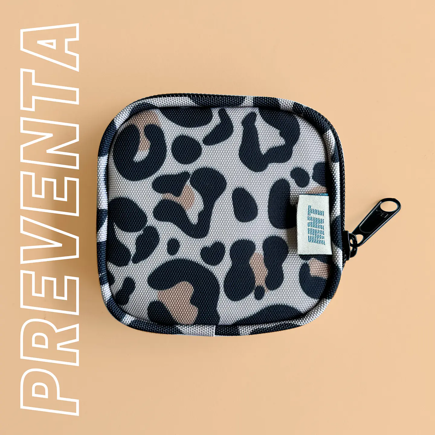 Portacables Abullonado / Mini Holder Nude Leopard 1